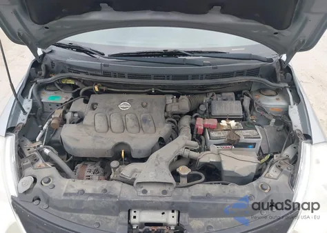 2008 Nissan Versa 1.8Sl из США, поврежденный, VIN 3N1BC11E68L363355